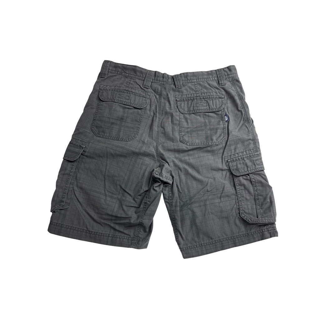 The North Face Cargo Shorts Mens 34 Gray Plaid Hiking Outdoor Gorpcore A15 - Picture 14 of 16